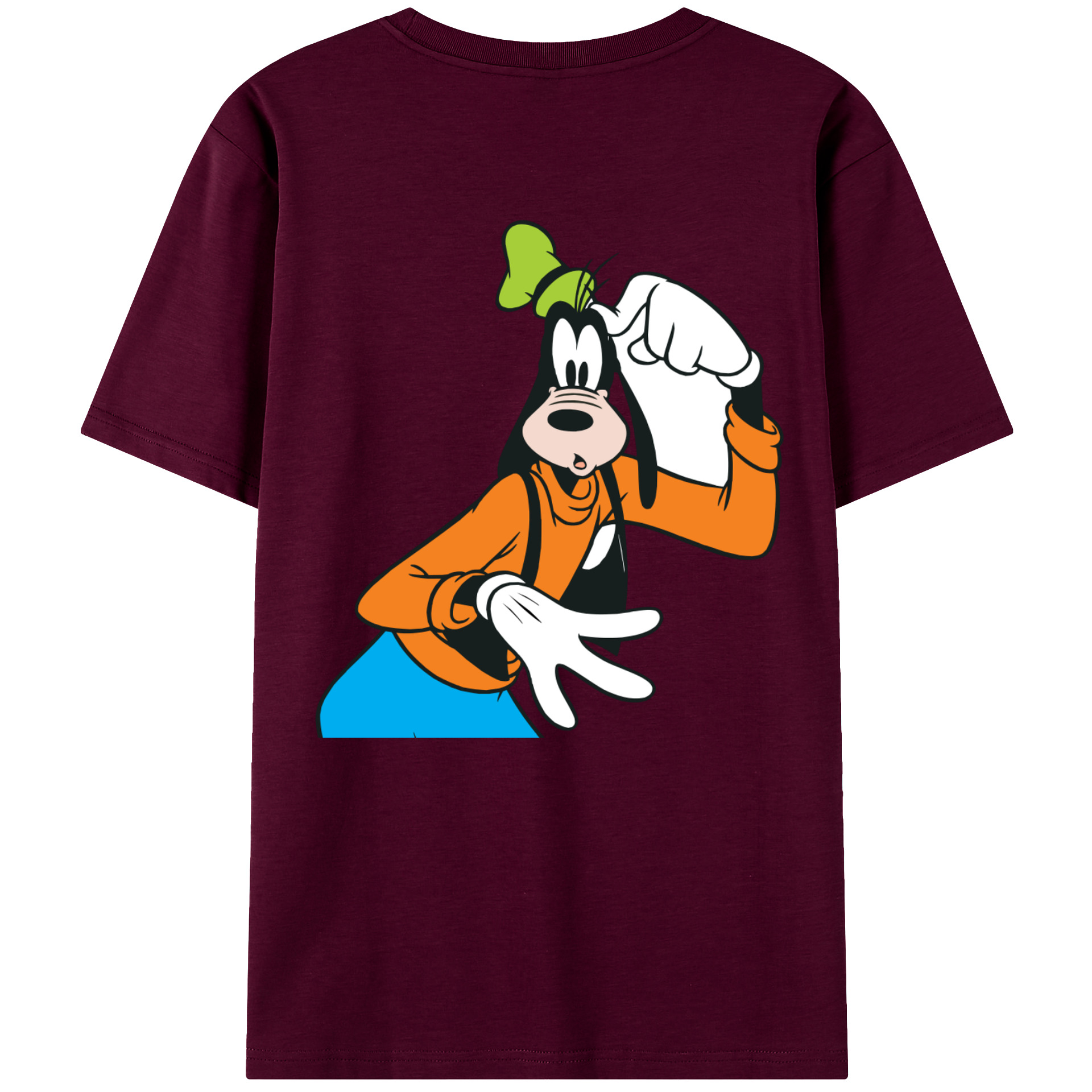 （画像用） ミッキーマウス Mickey Mouse レディース半袖Tシャツ(バックプリント)